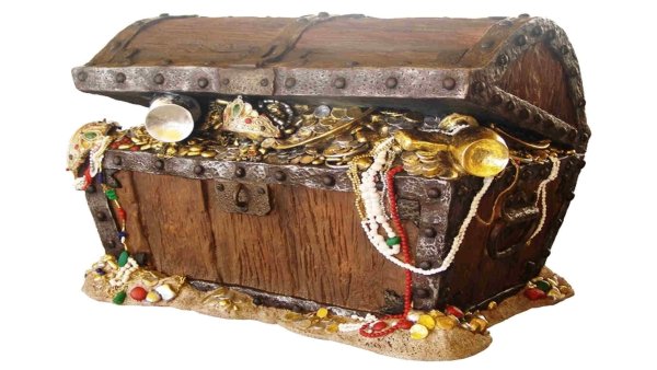 Пираты Карибского моря сундук с золотом