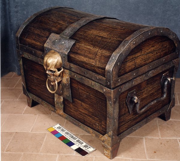 Сундук с сокровищами пираты Карибского моря