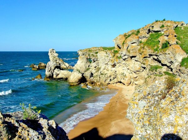 Генеральские пляжи в Крыму закат