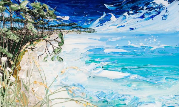 Картины Джастина Геффри волна