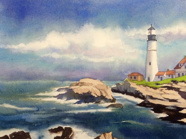 Георгий Дмитриев, “Маяк и солнце”