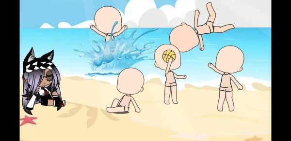 Игра в кальмара гача лайф