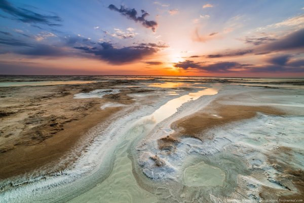 Рассвет на море