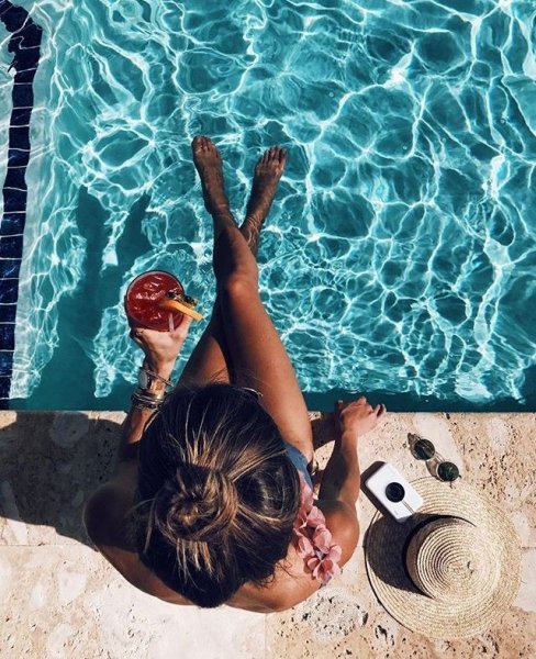 Девушка на море Эстетика