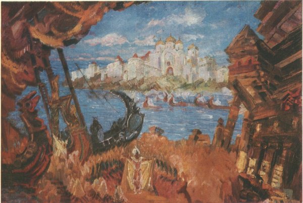 Римский Корсаков море