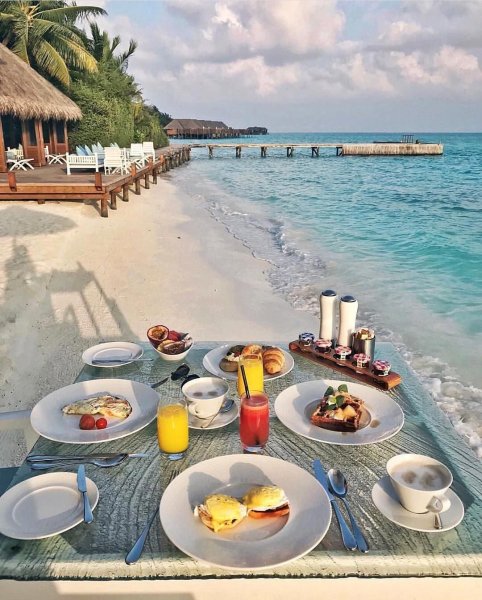 Утро на море