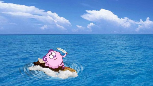 Смешарики Бараш море