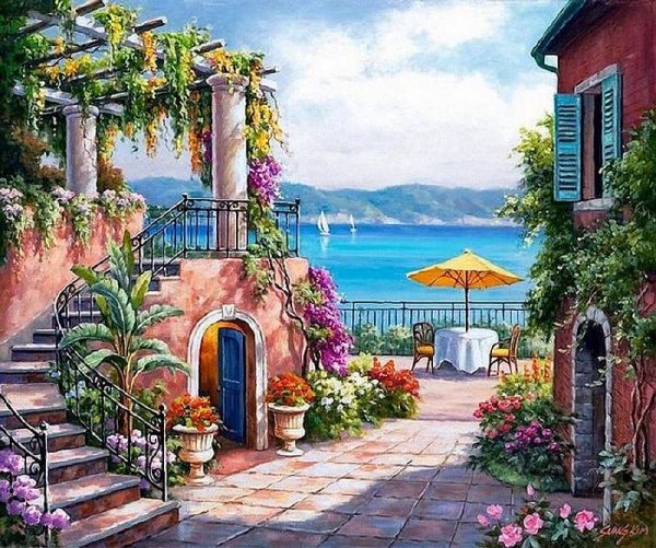 Милюков Александр художник картины Крым