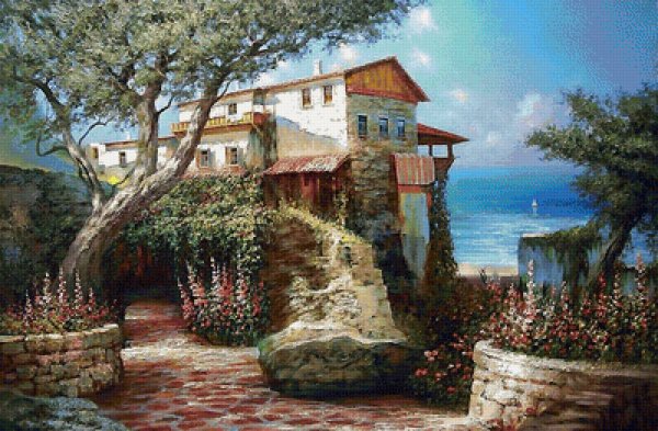 Томас Кинкейд картины море и маяки