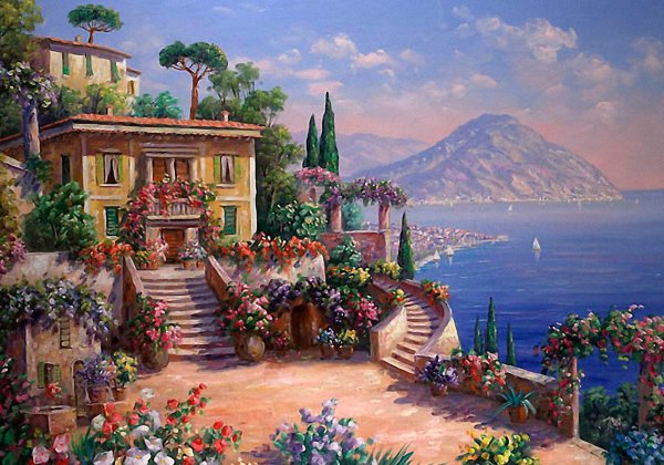 Художник Александр Милюков пейзажи