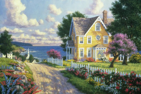 Домик у реки