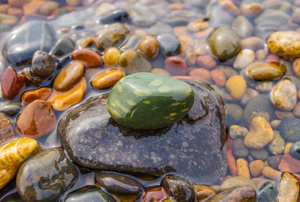 Енисейская галька яшмоиды