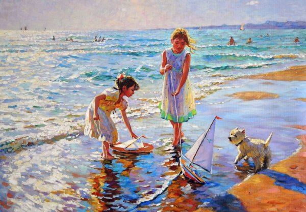 Александр Аверин картины море