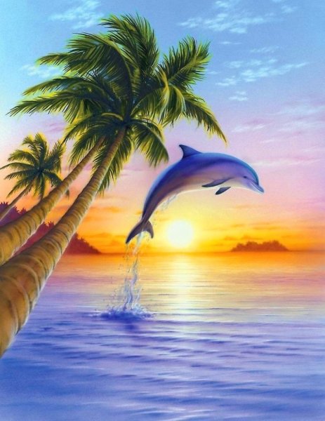 Море мультяшное