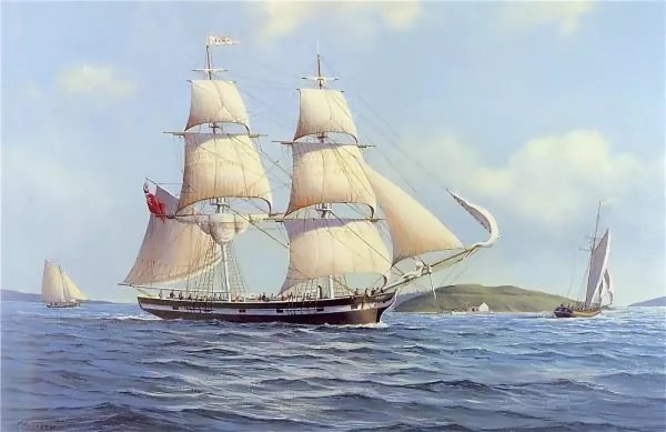 Парусник для декупажа