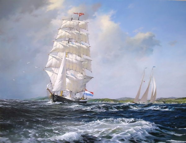 Художник маринист Коновалов Сергей