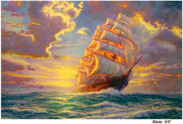 Томас Кинкейд courageous Voyage