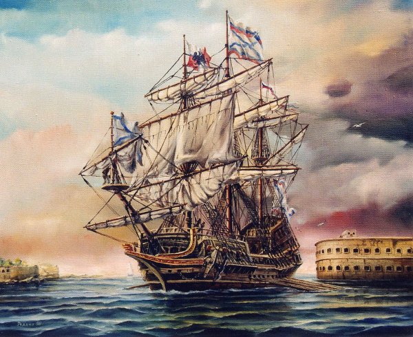 Парусник для декупажа