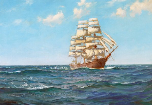 Художник-маринист Montague Dawson