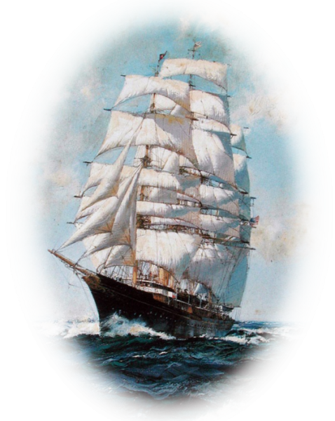 Парусник в круге