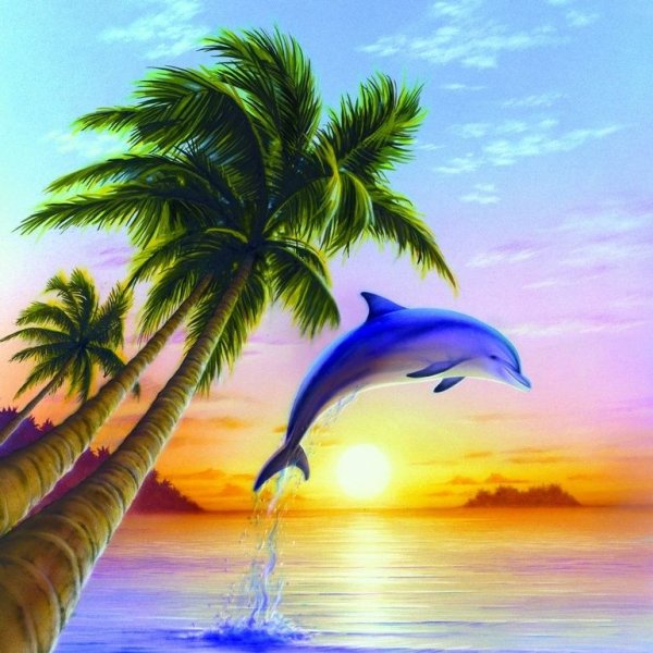 Море рисунок