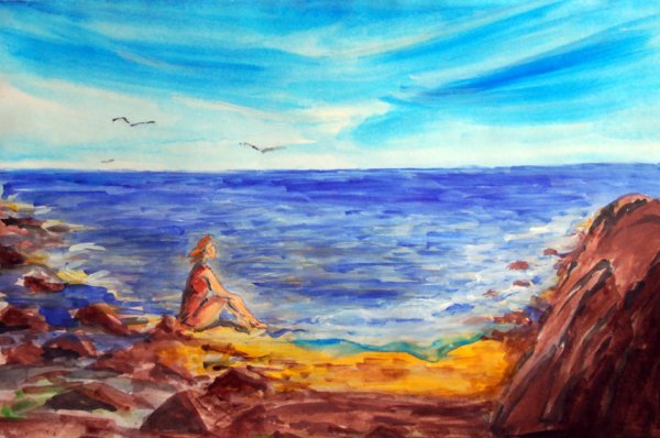 Пейзаж настроение море