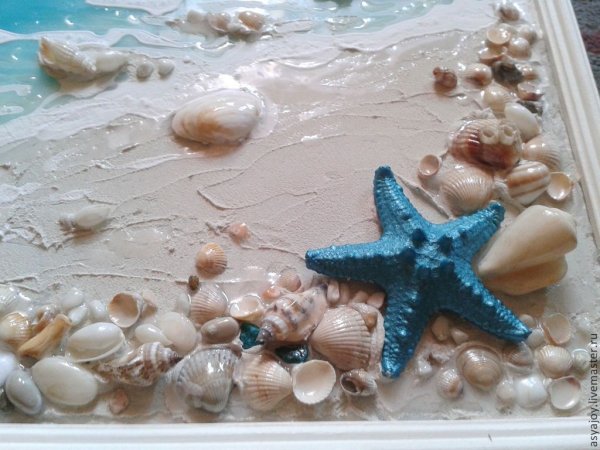 Панно с ракушками