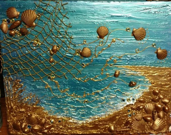 Пластилинография морские обитатели аквариум