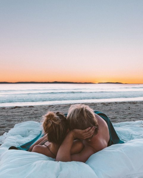 Страсть на пляже