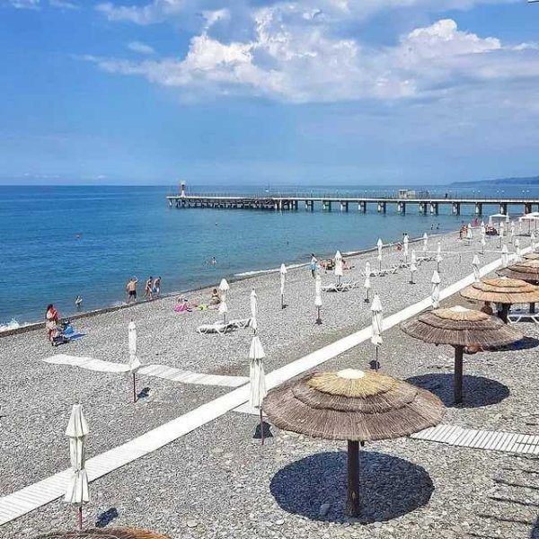 Дагомыс пляж 2020