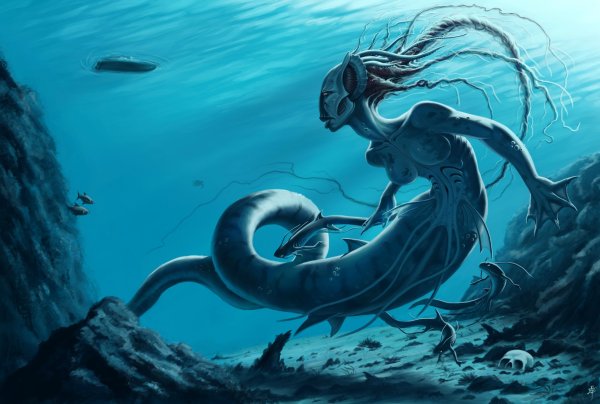 Морские фантастические существа