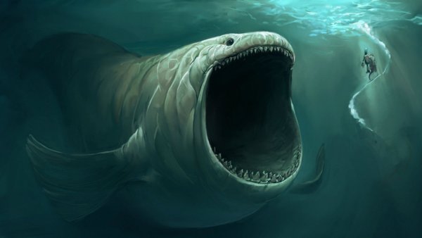 Блуп Морское чудовище