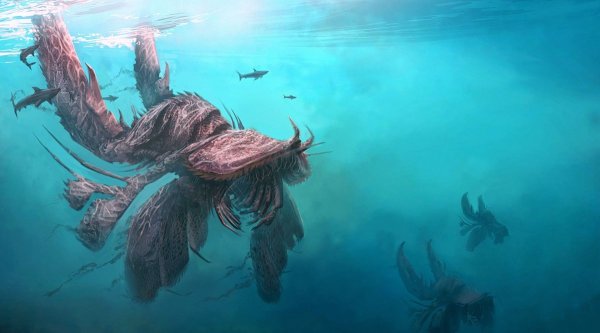 Кракен Левиафан Subnautica