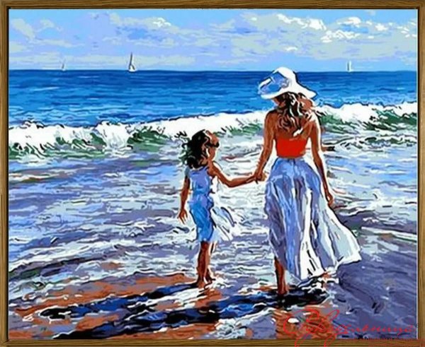 Владимир Волегов художник картины дети у моря