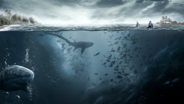 Под водой фильм 2020 монстр Ктулху