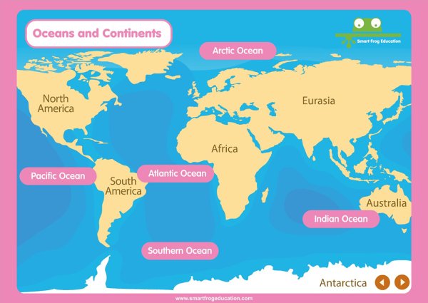 Из чего состоит мировой океан 5 класс