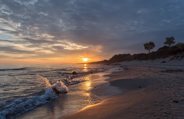 Утреннее море