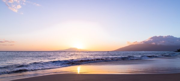 Раннее утро на море
