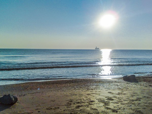 Раннее утро на море