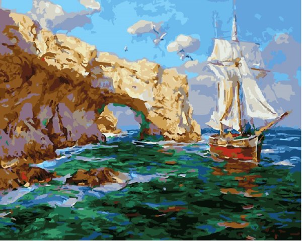 40x50 GX 693 парусник