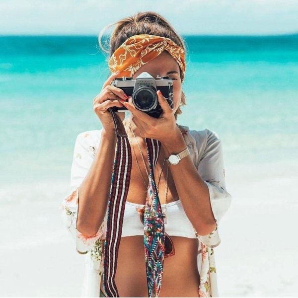 Лето море девушка