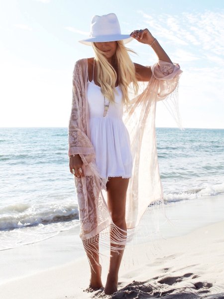 Пляжный образ для девушек