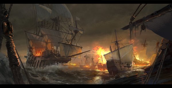 Морские баталии пираты