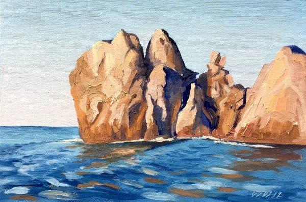 Португалия-скалы шторм