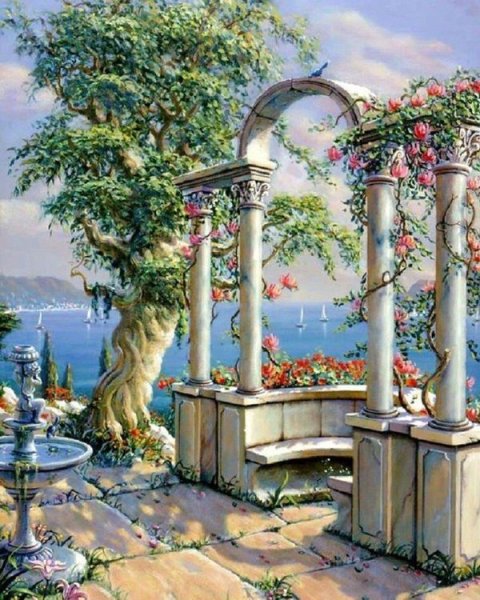 Домик на берегу моря