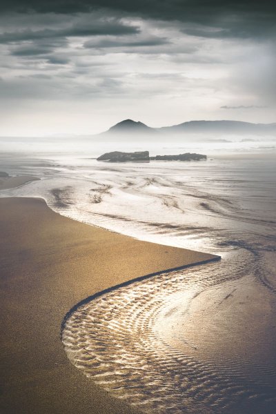 Закат на море