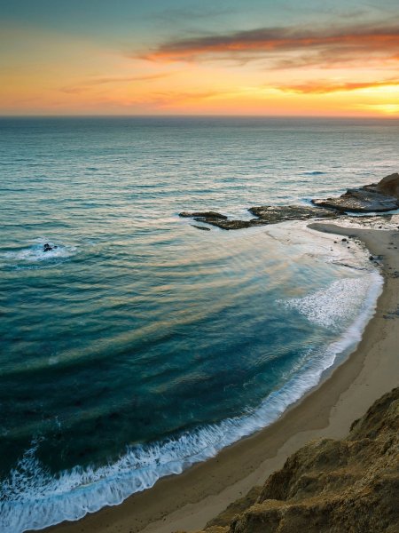 Красивый вид на море