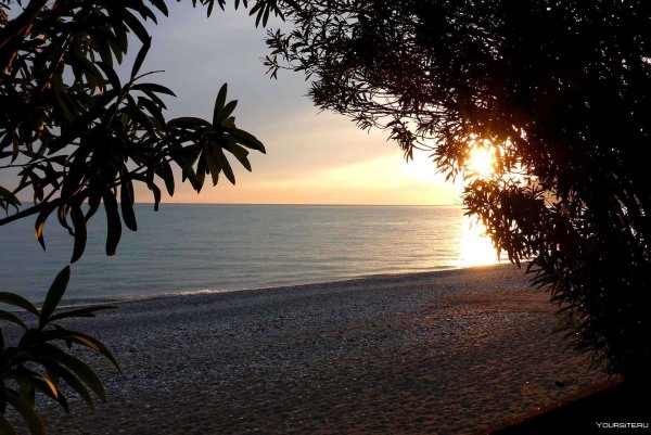 Набережная Гагры