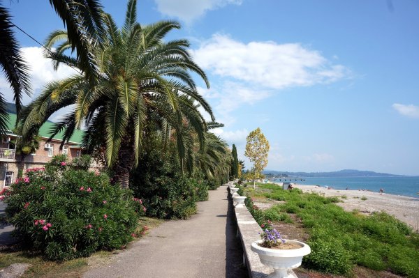 Набережная Гагры 2021