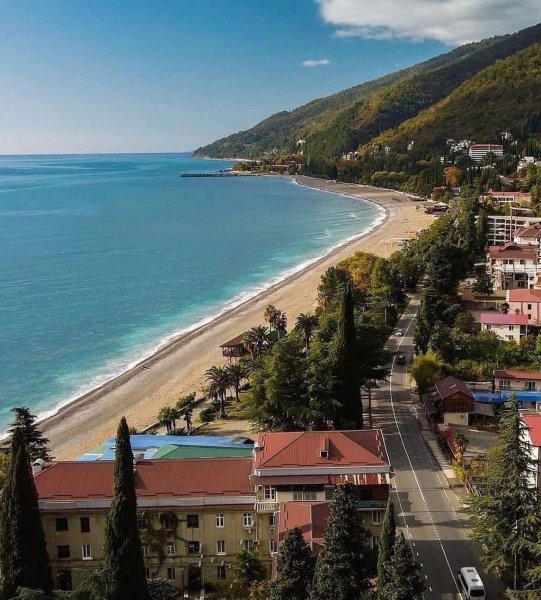 Черное море Абхазия